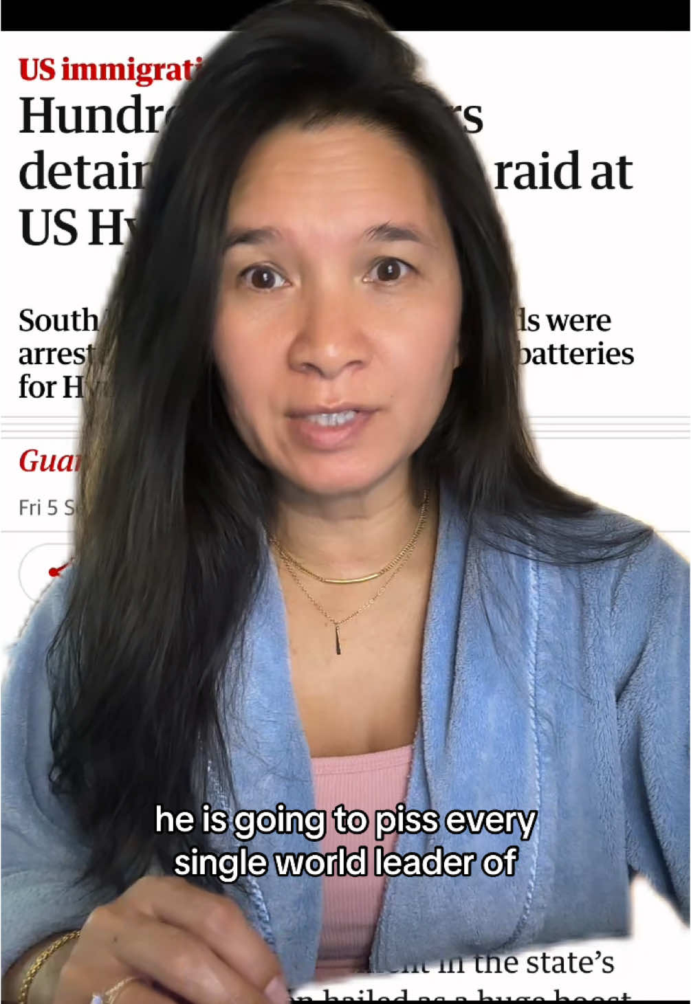 Largest 🧊 raid in US history ‼️#georgia #hyundai #southkorean #greenscreen 