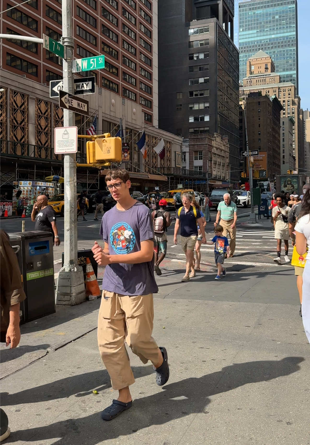 Walking in New York 