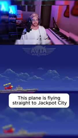 straight to jackpotcity #pilot #aviamasters #plane 