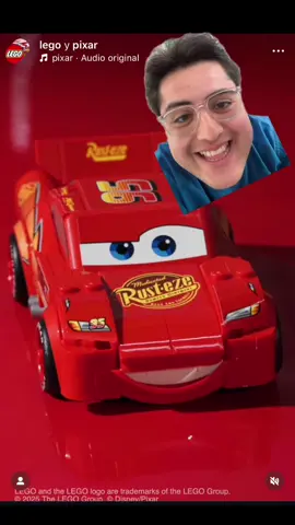 NUEVO LEGO DEL RAYO McQUEEN 🤯⚡️#lego #rayomcqueen #cars #pixar 