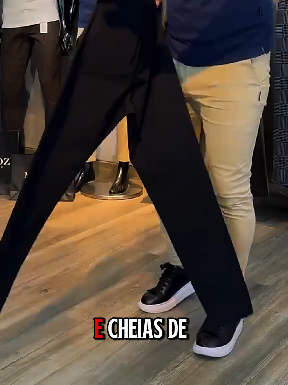 Kit de calças em sarja de alta qualidade!👖