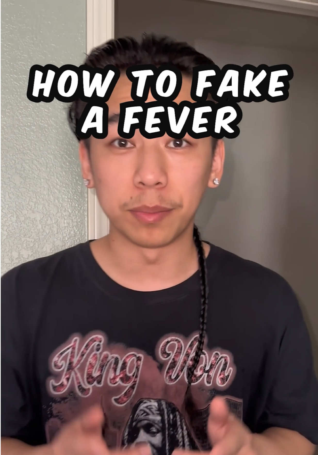 Life hack : how to fake a fever  #LifeHack #fyp #backtoschool #fypシ 