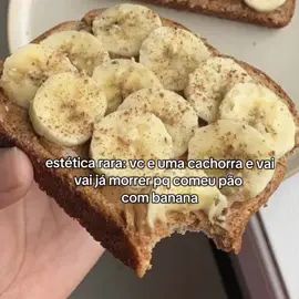 eta cachorra vai já morrer viu só comendo pão com banana  . . .#foryou #vaiprofycaramba #fyp #viral 