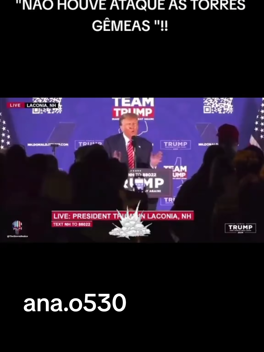 Algumas vezes disse aqui que não existiu o ataque de 11 de setembro às torres gêmeas da forma que nos  fizeram acreditar, agora, Trump confirma que foi o próprio EUA ( de Bush) que destruiu os prédios. 👇🏻👇🏻👇🏻👇🏻👇🏻👇🏻👇🏻👇🏻👇🏻👇🏻 “O ataque de 11 de setembro foi obra dos EUA! Fecharam minha boca por 4 anos, mas agora digo o tempo todo: não houve ataque ao WTC (torres gêmeas), não houve ataque como nos mostraram, e outros países estiveram envolvidos... mas fomos arrastados para a guerra no Oriente Médio. Gastamos 9 trilhões de dólares, matamos milhões... e o que conseguimos? Nada! Só morte e sangue.