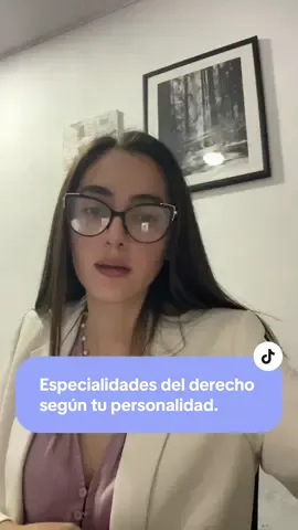 Especialidades del derecho según tu personalidad…. #cienciasjurídicas #derecho civil #estudiantedederecho #abogadostiktok #asesorialegal 