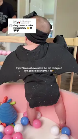 Replying to @Liv | Gracelynn’s Mom🖤🌹 #babytok #babiesoftiktok #babygirloutfit 