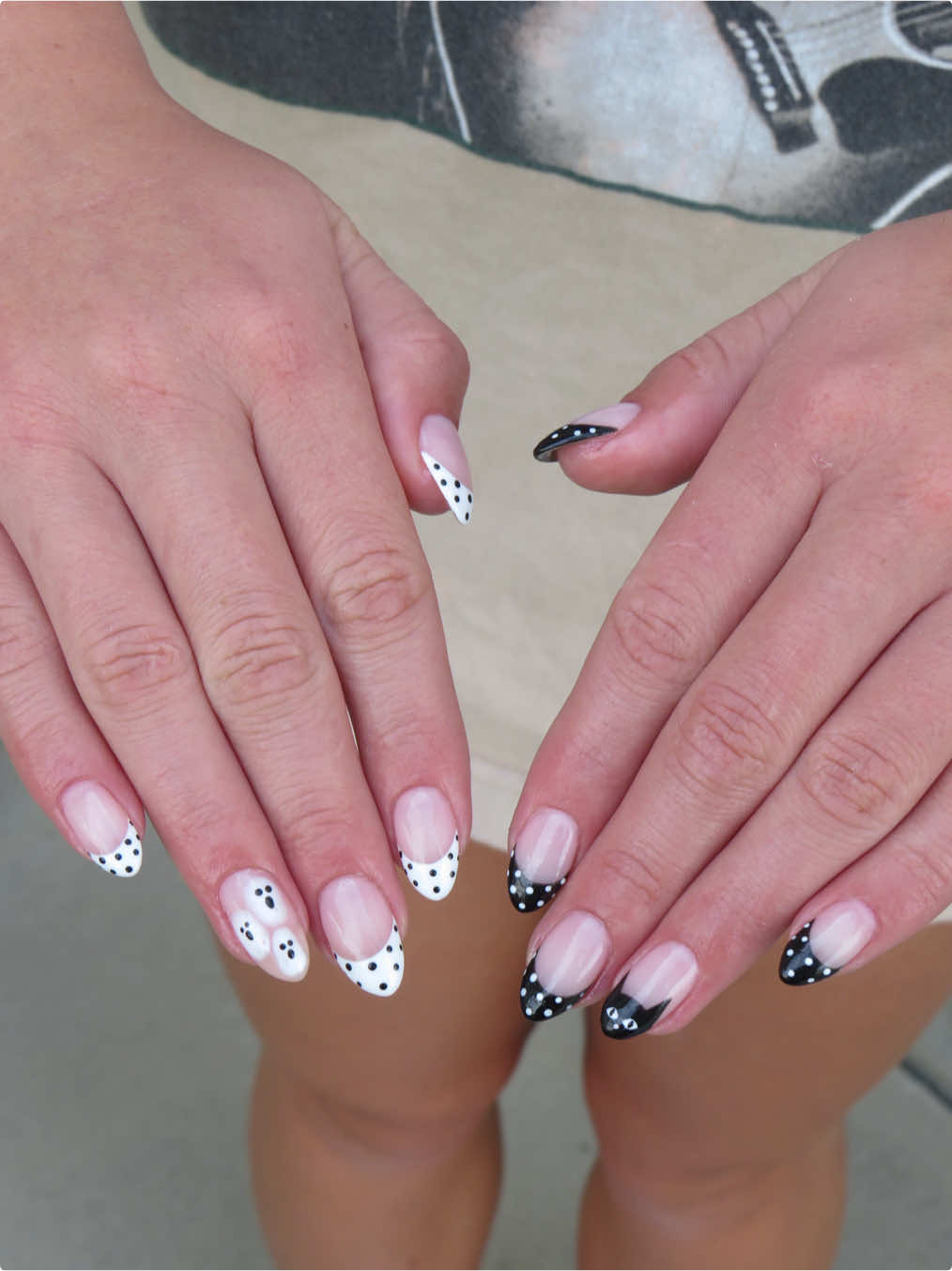 What should we name the cat on Shys nail? 🐈‍⬛👻 #nailtech #ditl #nails #halloweennails #nailinspo #nailart #nailday #workwithme #utah #trending #foryou #fyp