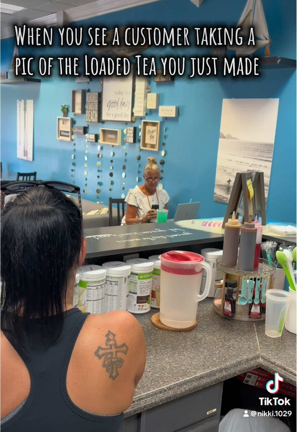This is how we feel when we see customers taking pictures of a drink we just made! 😜  SHAKES•LOADED TEAS•GOOD VIBES 🌊🫶🏼☀️ ••••• ••••• ••••• •••••  CALL AHEAD FOR QUICK PICK-UP  727•754•5124 ••••• ••••• ••••• •••••  STORE HOURS Mon-Fri: 7-4 • Sat-Sun: 9-12 DELIVERY HOURS Wed & Fri: 10-2 ••••• ••••• ••••• ••••• @new.wave.nutrition  1330 Tampa Road  Palm Harbor, Florida 34683 #florida #LanguageLearning #fyp #viral 