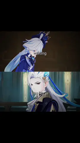 Soy alérgica a ser feliz, no es ship pero si es ship  #NEUVIFURI #genshinimpactedit #fyp #letdown 