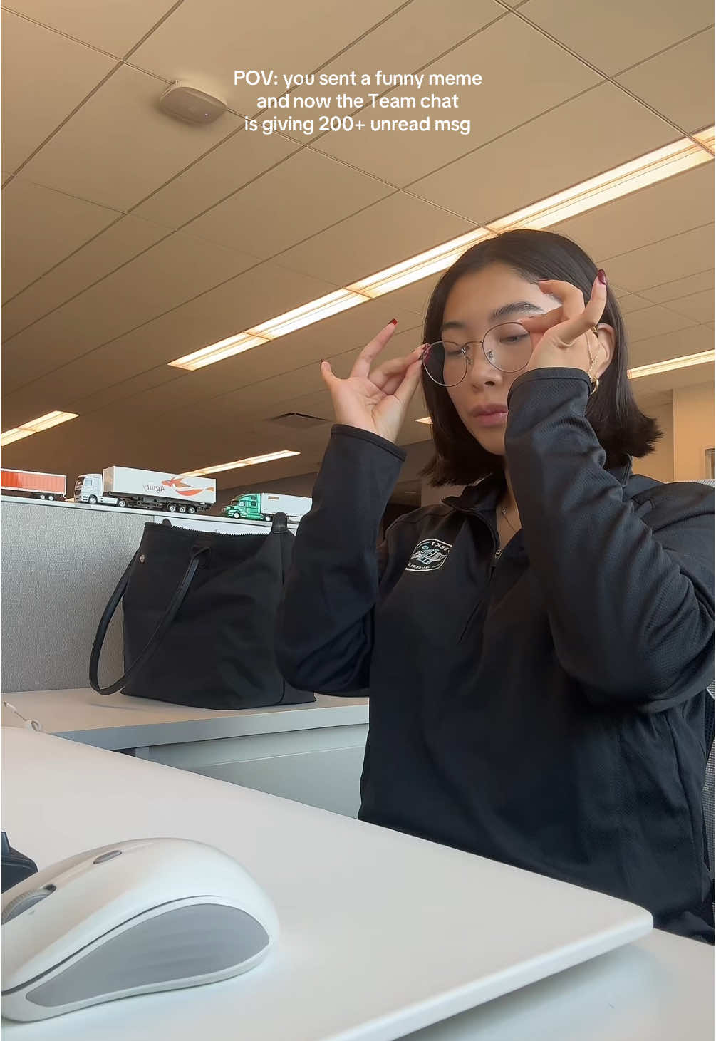 Personality hire reporting for duty #fyp #relatable #corporate #work #corporatehumor 