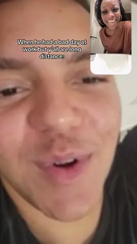 I gotchu baby🙂‍↕️  Put on a show for him and it’s safe to say he was feeling quite better after😏 #jayandtracy #longdistancerelationship #relationshipgoals #relatable #blacklove 