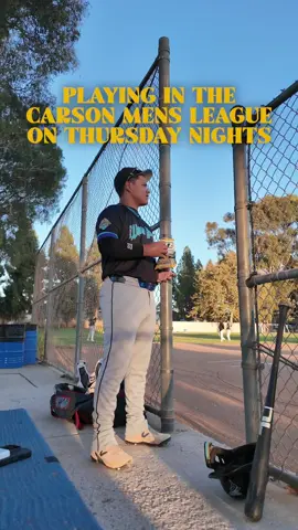 Men league in Carson 🔥 #Baseball #MLB #POV #SundayLeague 