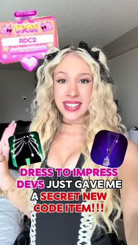 NEW SECRET CODE in DRESS TO IMPRESS on ROBLOX… 😮🤭🥰 Thankyou to @studiozach @Umoyae୨ৎ @Dress To Impress 💖