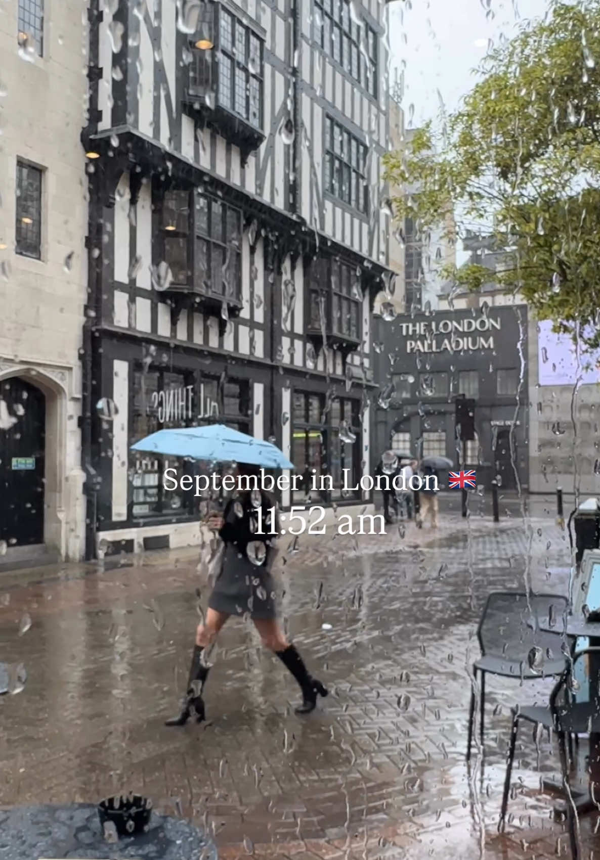 I’m sorry, but what is wrong with the weather 🤣 #my_ldn  #londonliving #livelondon #autumninlondon #visitlondon #fyp #londonlife #london🇬🇧 #londondecanted #britishweather #ukweather #ukweatherbelike 