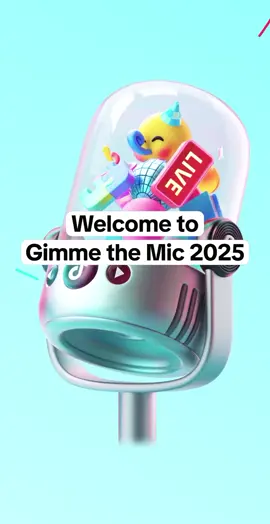 This isn’t your average talent show! #GimmetheMic is BACK and better than EVER. 🎤 Find the theme that interests you most and support your favorite creators today! 📲 