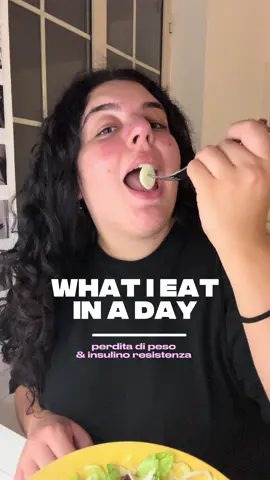 WIEIAD | Perdita di peso & Insulino Resistenza 🤍 #wieiad #wieiadrealistic #whatieayinaday 