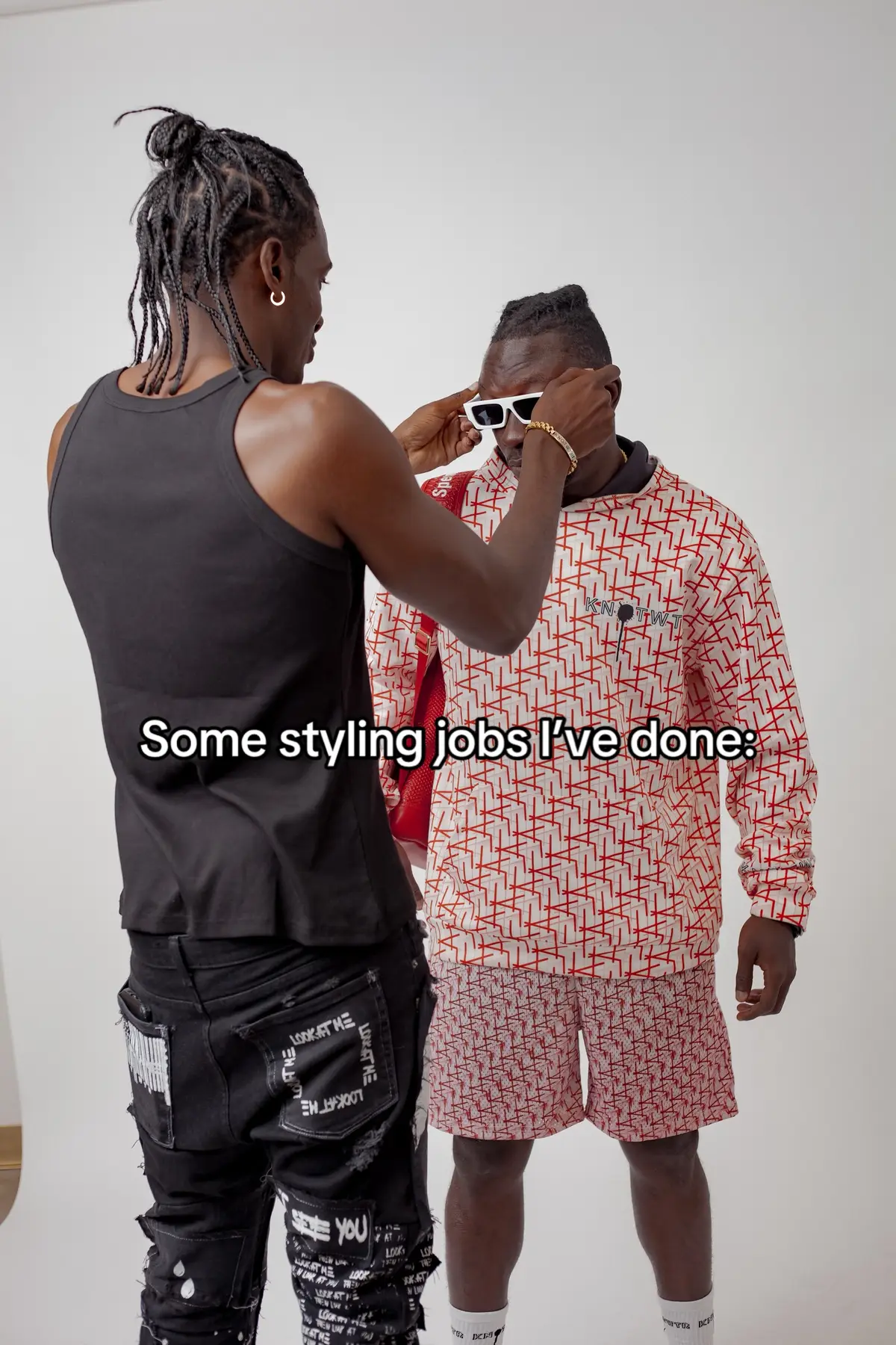 Loved creating all these moments with @Knotwtr  #styling #stylist #fashiontiktok 
