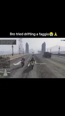 Bro thought he could drift that shi😭🙏#funny #meme #gta5 #gta #humor 