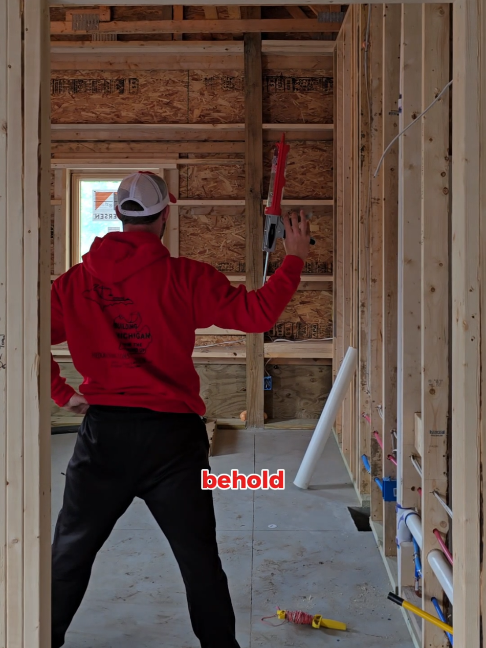 Behold - The Octogun 🦑🐙 Your new favorite caulk gun. Loaded with features that make caulking easy for everyone! Get yours today at the link in video! 💪 . #hejkaandsons #construction #constructionhumor #octogun #caulking 