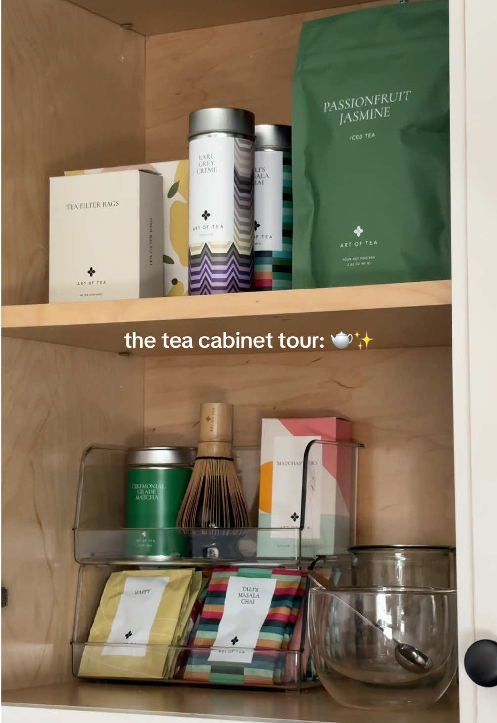 #housetour means it’s time for a tea cabinet restock! 🏡🍵 #teacabinet #tea #teaware #sabrinacarpenter 