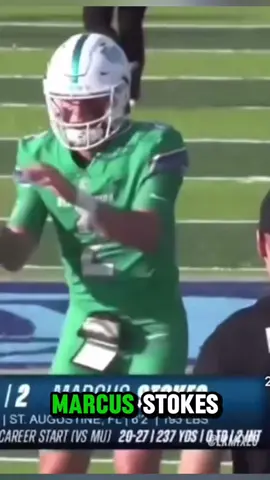 West Florida quarterback Marcus stokes is rewriting his story 😳⭐️ #d1football #CollegeFootball #d2football #d3football #football 