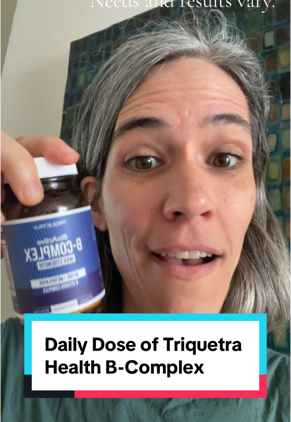 @Triquetra B-complex  Not medical advice.  Needs and results vary.   #triquetra #triquetrasupplements #bcomplex #vitaminb #wellness #tiktokshop #creator 