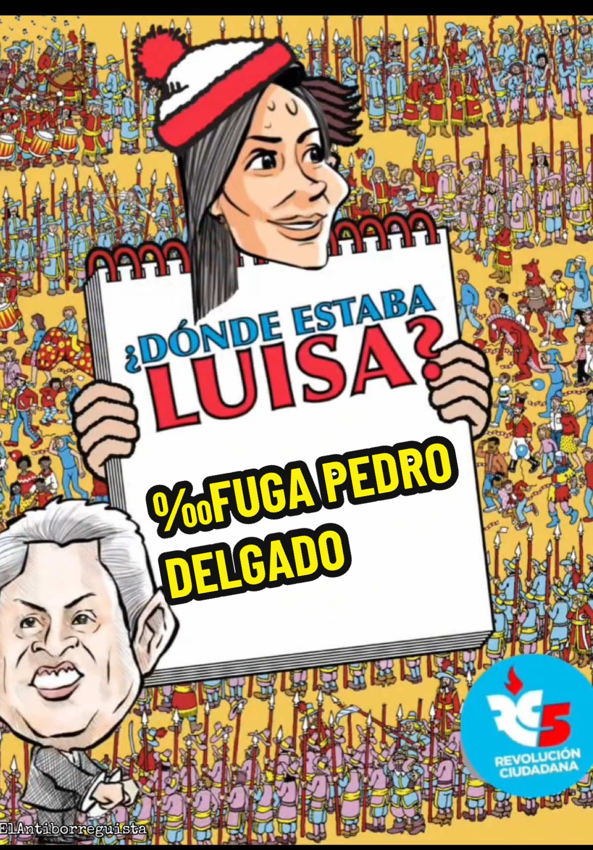 @¿DÓNDE ESTABA LUISA? EN LA FUGA DE PEDRO DELGADO Pedro Delgado, primo de Rafael Correa, huyó a Miami en 2012 con visa diplomática otorgada por Luisa González cuando era funcionaria de Cancillería. Condenado a ocho años por peculado y cinco más por enriquecimiento ilícito, nunca regresó y vive en una casa de $385 mil en EE.UU. #PedroDelgado #DondeEstabaLuisa #ElAntiborreguista #PoliticaEcuatoriana #ProhibidoOlvidar 