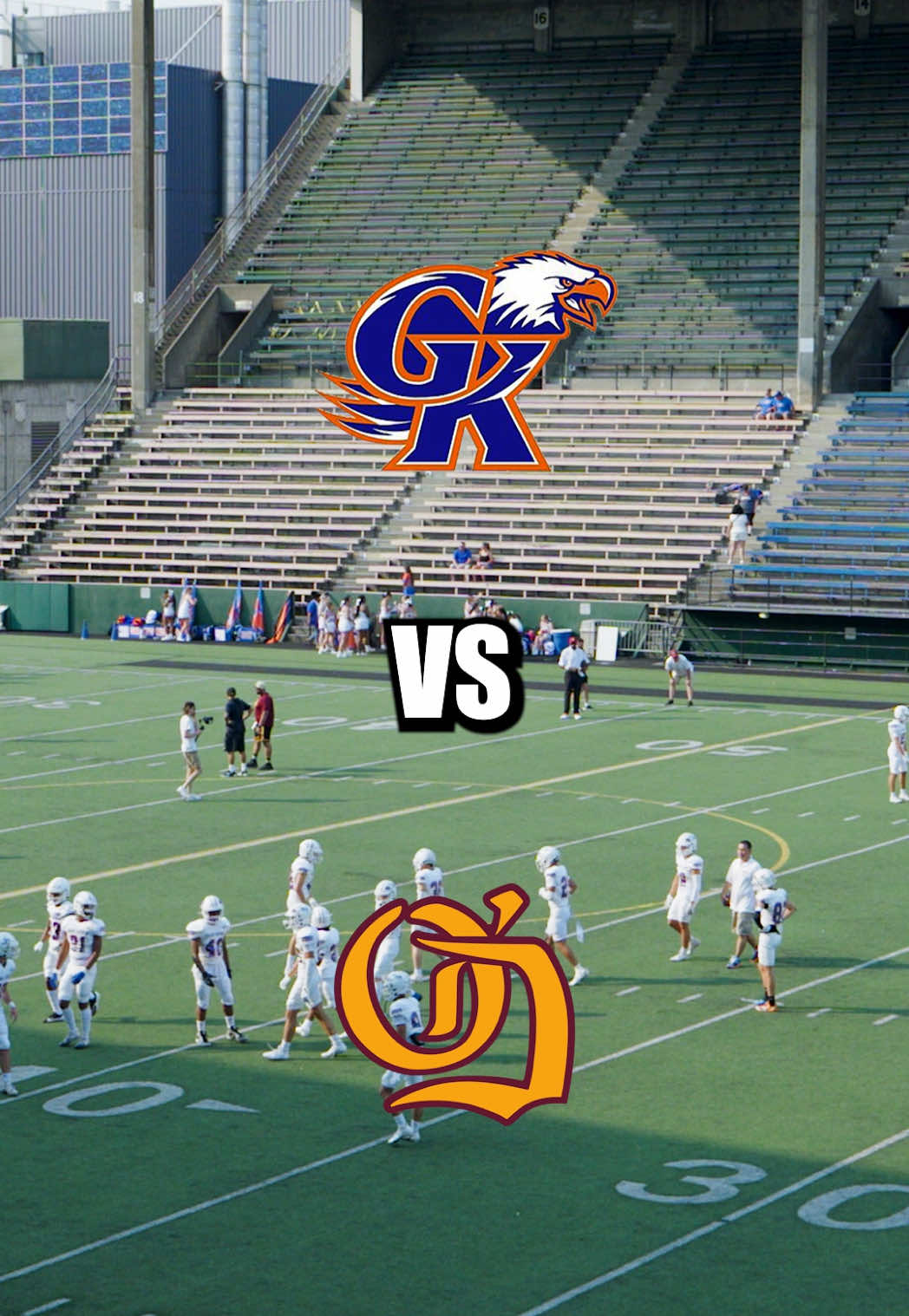 FOOTBALL IS BACK!! NW game of the week tonight… WHO YOU GOT?? 🗣️🔥 #inevitableathlete #highschoolfootball #odea #gk #northwestnights
