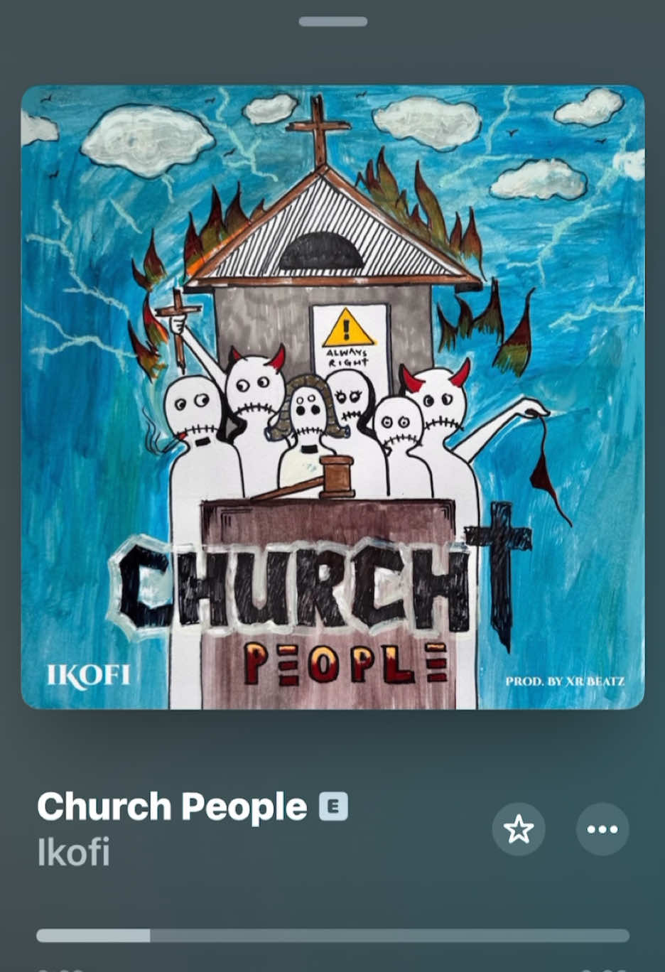 Ikofi - Church People  #worldoflyrics #musiclyrics 