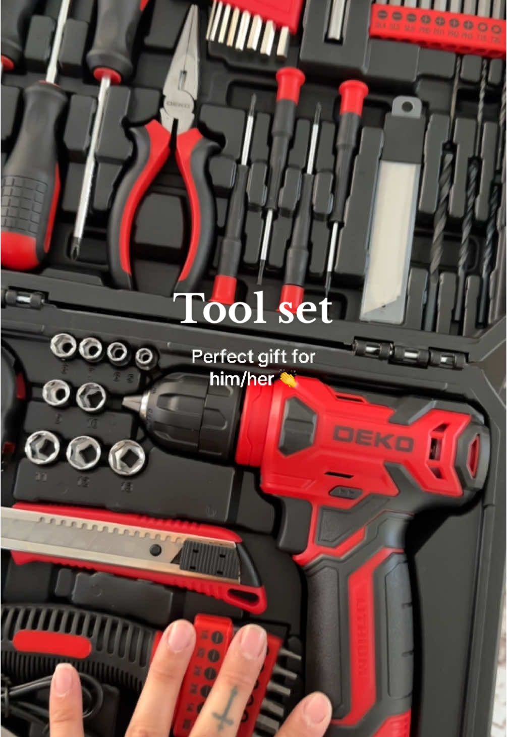This is a great gift! We need a new tool set and this fell within our expectations and budget! 👏 #giftideas #giftideasforhim #giftideasforher #christmasgiftideas #toolset #musthaves #ttshopdeals 