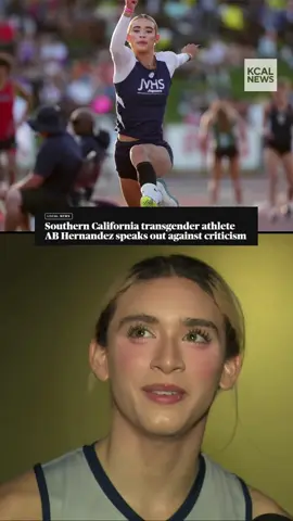 After facing national scrutiny for competing in California's track and field finals, a transgender athlete from Jurupa Valley responded to the critics who believe she does not belong in girls' sports. 