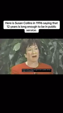 Welp. #susancollins #democracy #maine #senate #republican 