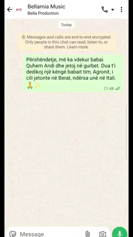 Këngë e dedikuar për babin e ndjerë te klientit tonë 🙏✨️ Krijo këngën tënde, bëje momentin sa më unik ✨️ #babi #babimi #muzikshqip #italia #gurbeti 