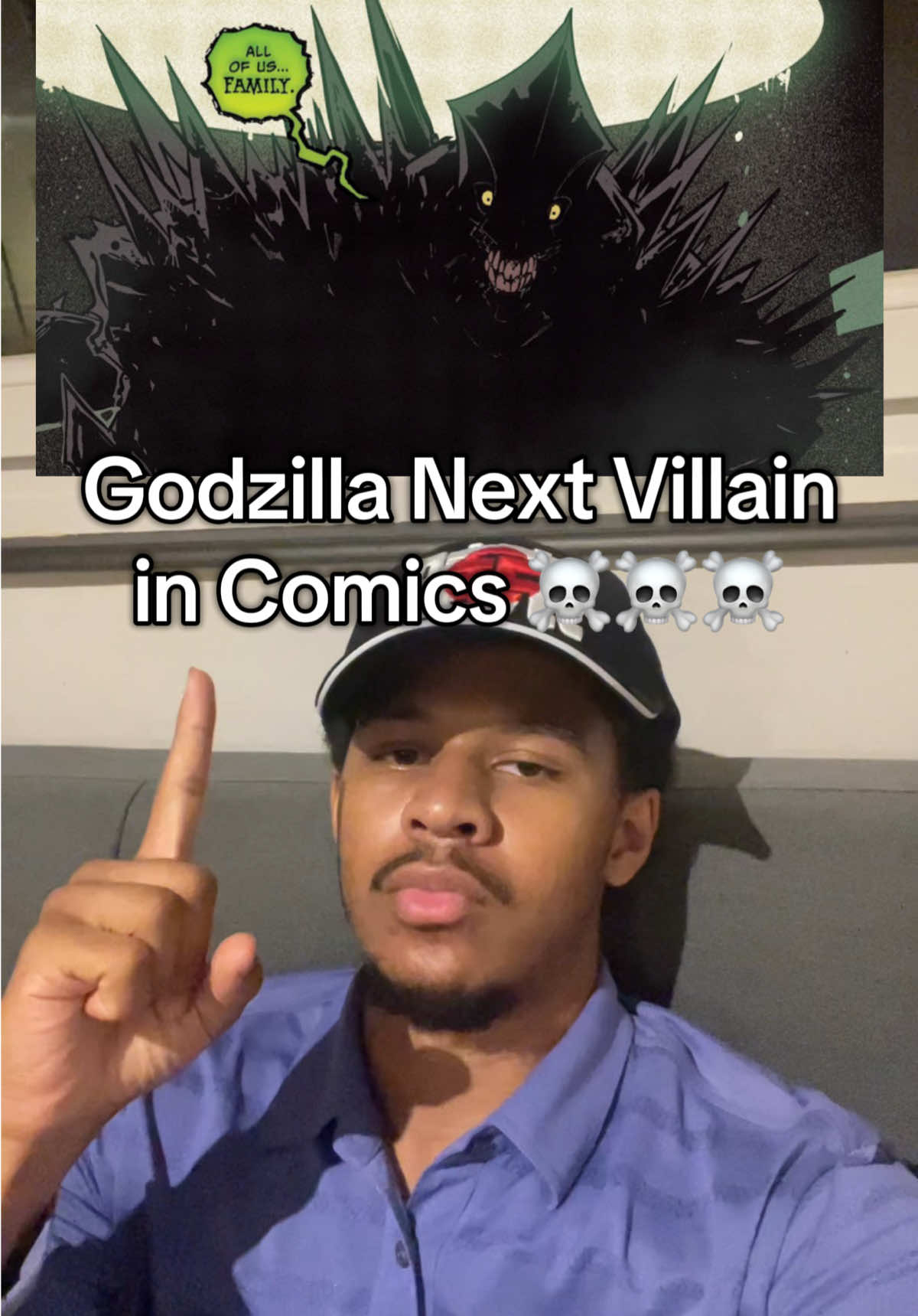 Bro is called Lament ☠️ (Comics : Godzilla Kai-Sei) #fypviralシ #godzilla #mangarecommendation #comics #saiyansenseitv 