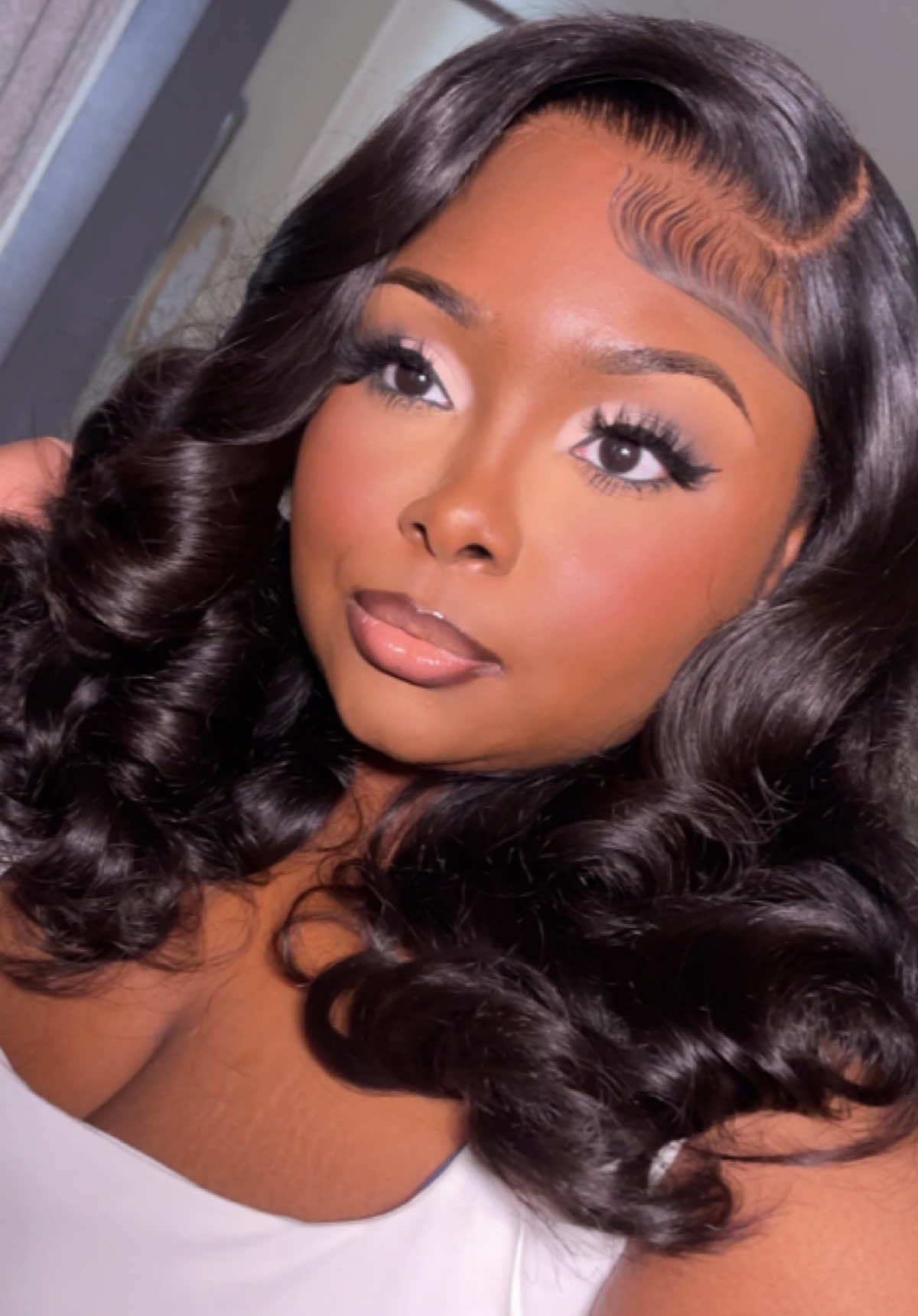 Makeup Therapy!🤍 #makeup #makeuptok #blackgirlmakeup #makeupforblackwomen #blackgirlmakeuptutorial 