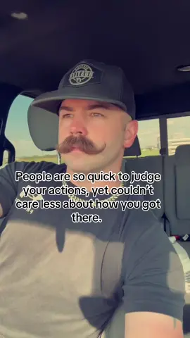 A genuine conversation goes a long way. #begenuine #life #mustache #fyp #foryou 