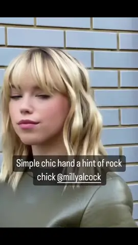 Milly Alcock with bangs #millyalcock #supergirl #dcu #houseofthedragon #rhaenyratargaryen 