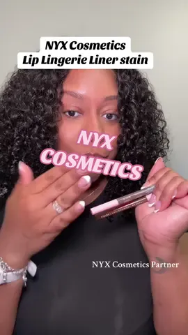 Love this Lip Lingerie Liner Stain from @NYX Professional Makeup ! Even when my gloss wipes off, the liner is still there! #nyxcosmeticspartner #nyxcosmeticsliplingerielinerstain #tiktokshoprestock #lipcombo #nolashesmakeup 