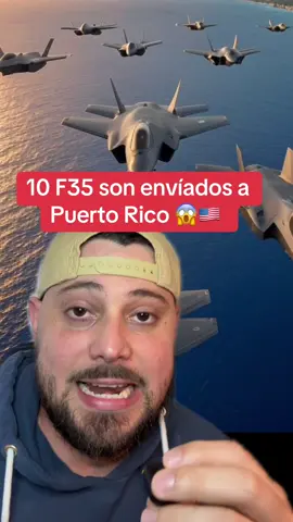 The Pentagon has reportedly deployed 10 F-35 fighter jets to Puerto Rico #thiagonoti #news #puertorico #f35 #venezuela 