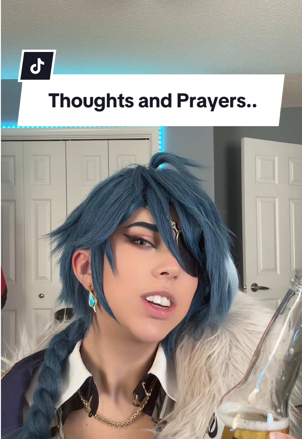 POV: you’re telling Kaeya that you’re in love with Diluc— thoughts and prayers… thoughts and prayers… #kaeya #kaeyacosplay #genshin #GenshinImpact #genshincosplay 