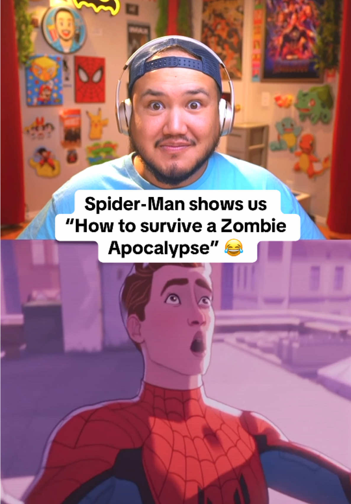 Marvel Zombies is gonna be soooo good if Spider-Man is like this! 😂🍿#marvelzombies #marvelzombiestrailer #marvelwhatif #avengersdoomsday #trailerreaction 