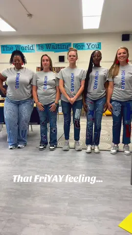 Happy Friday from your favorite 3rd grade team! #teachersoftiktok #teacher #weekendmood #fyp