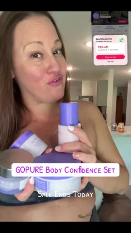 Go Pure Body Confidence Set  #firmingcream #firmingserum #firming #gopure #gopureneckcream 