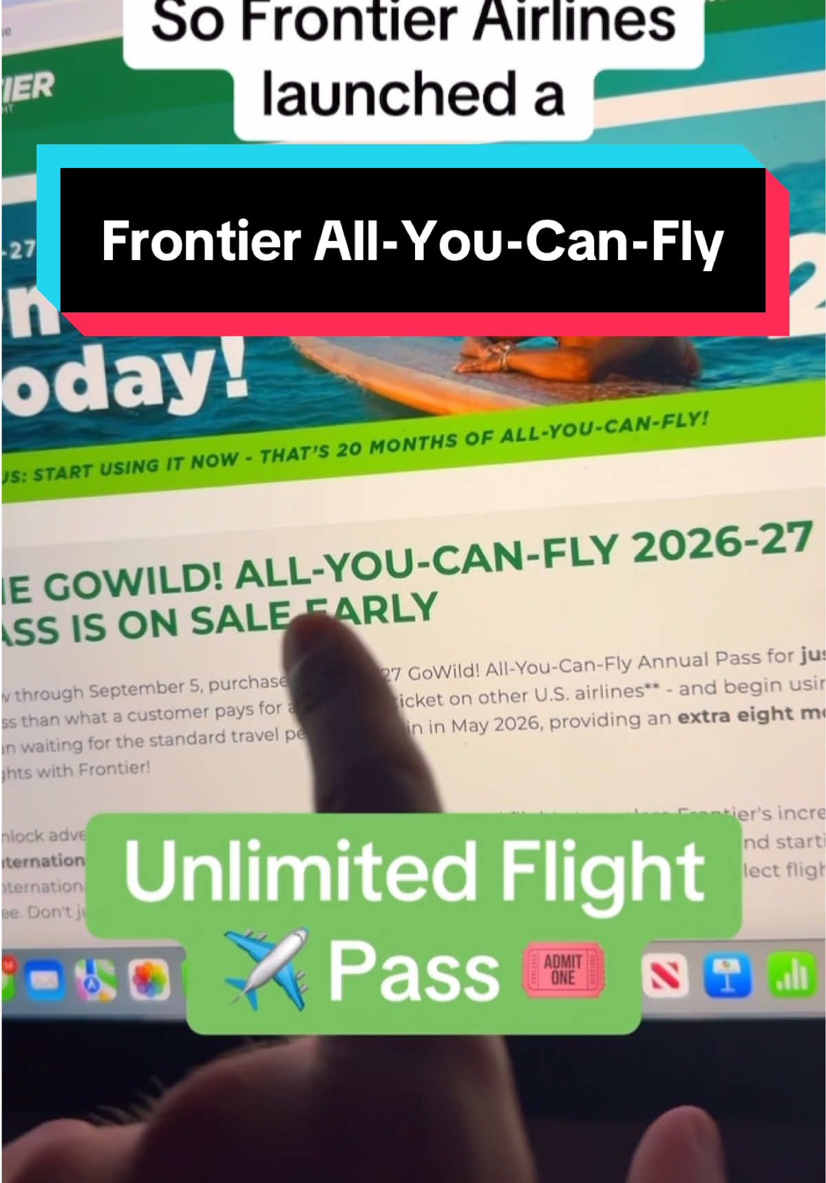 Would you use this with your friends?? ✈️🤯👀 #ad #FrontierAirlines #flights #travel #savingmoney 