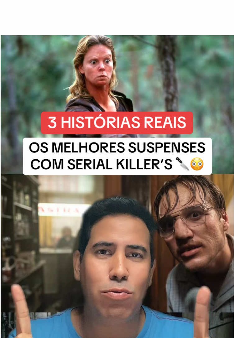 Ótimos suspenses com serial killer! #filmes #dicasdefilmes #historiareal #crimereal #tiktokmefezassistir 