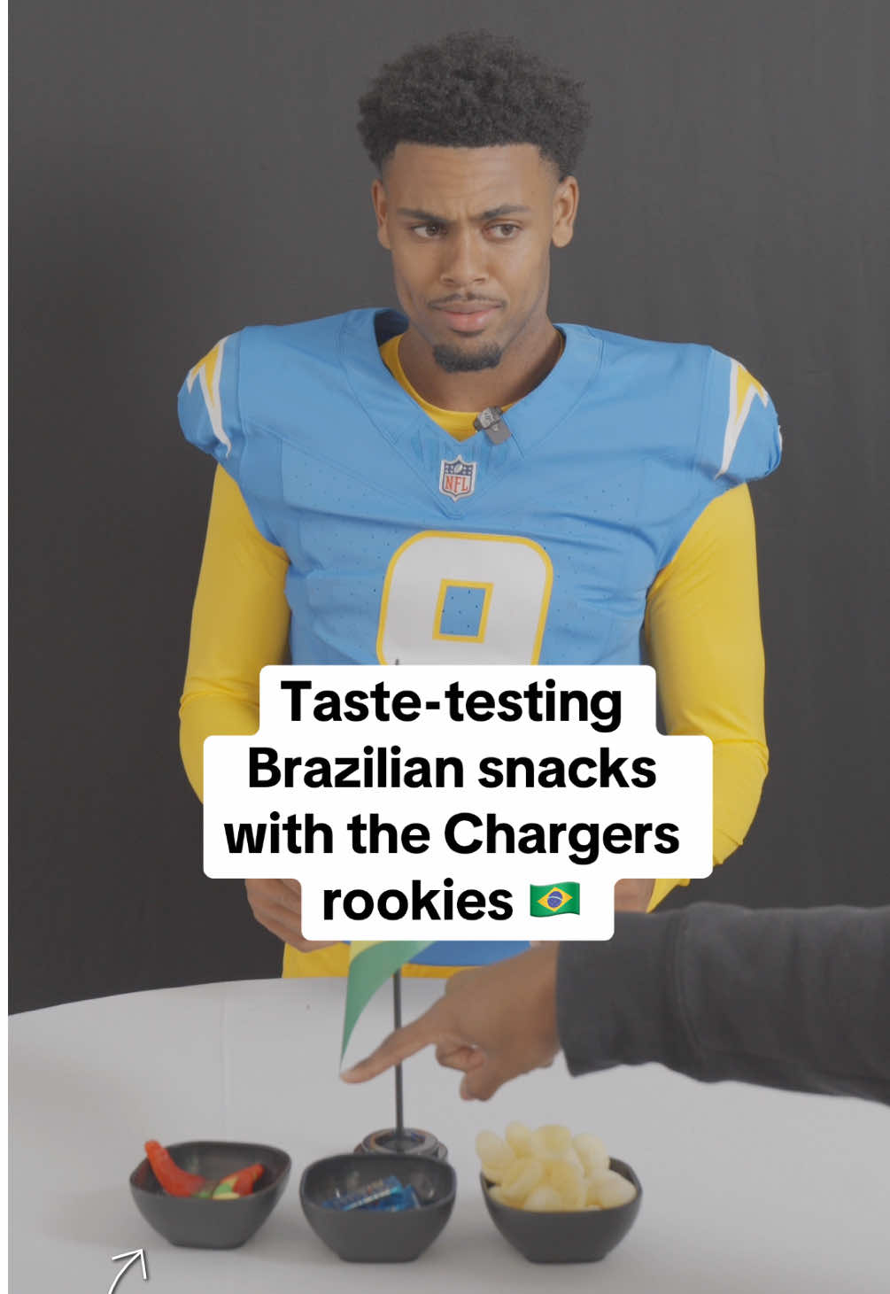 Everyone knows the fastest way to the heart is through Brazilian snacks @los angeles chargers 