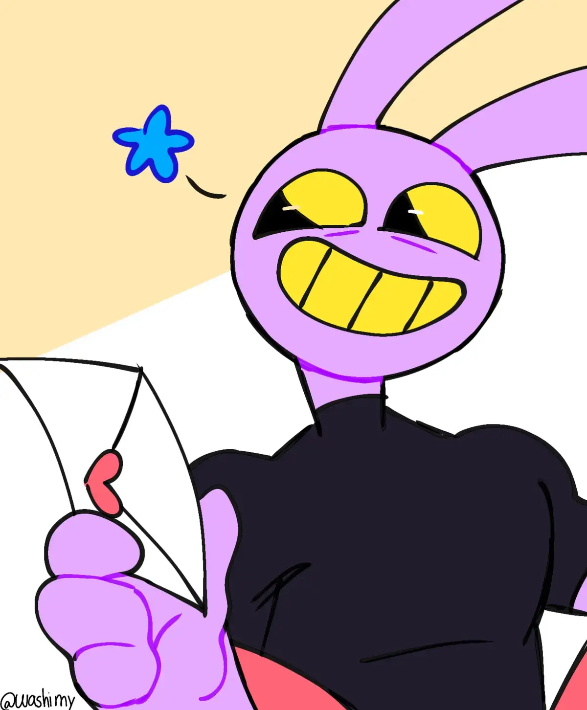 Caine Is very curious #tadcfanart #Pomni #jax #funnybunny #tadc 
