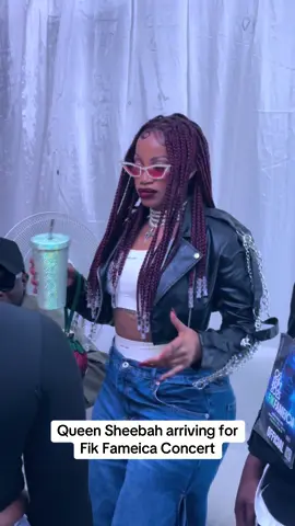 Queen Sheebah arriving for Fik Fameica Concert #fikfameica #fikfameicaliveinconcert #fikfameicaconcert #bricepromotionz 