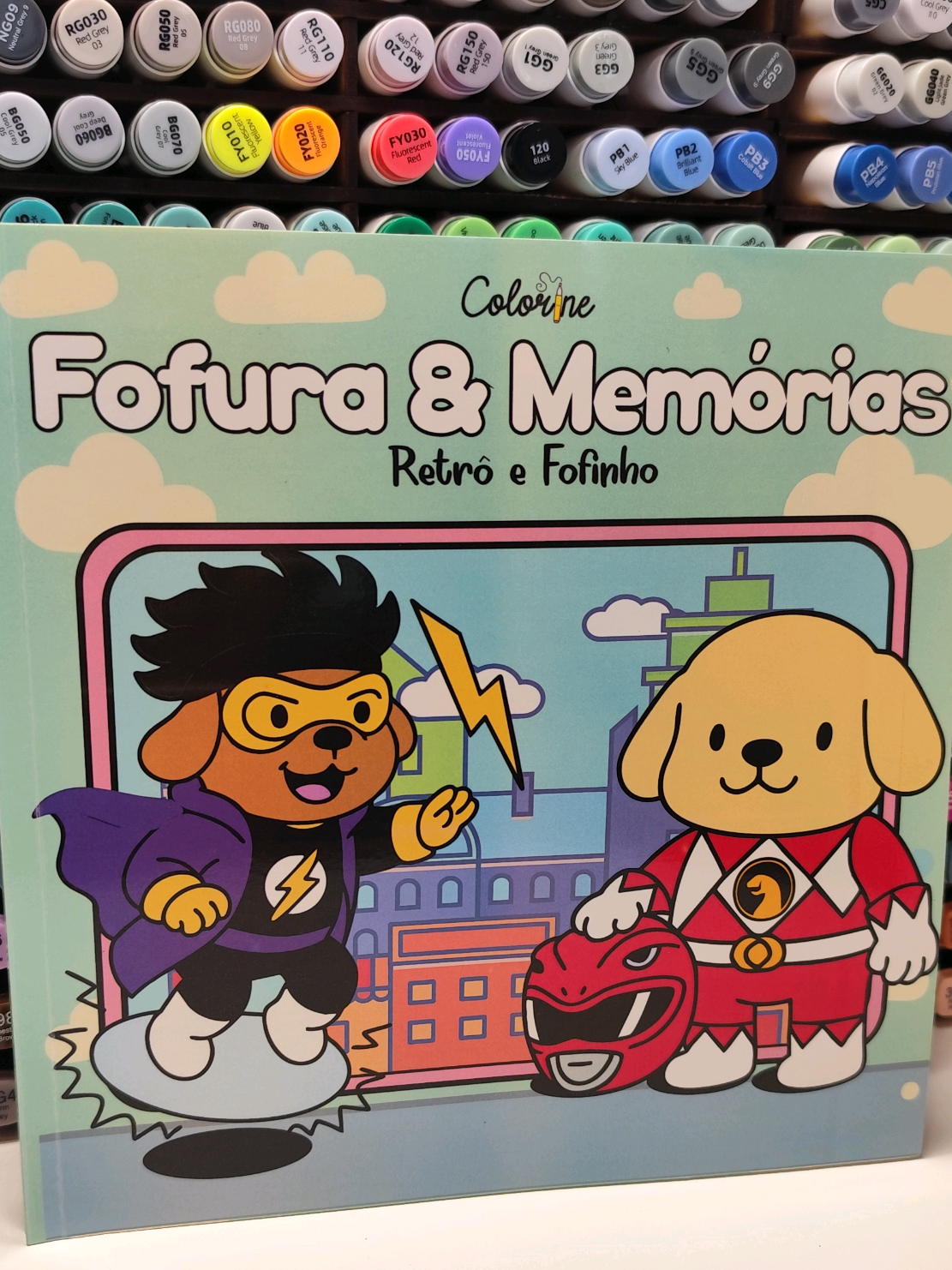 É livro fofo que vocês querem??? então tomaaaa... Isso é uma explosão de fofura com aquele toque emocionante de nostalgia ❤️❤️❤️ @A Colorine ❤️ | Carol  #tintacriativacoloring  #coloringbook  #coloring  #recebidos #fyp 