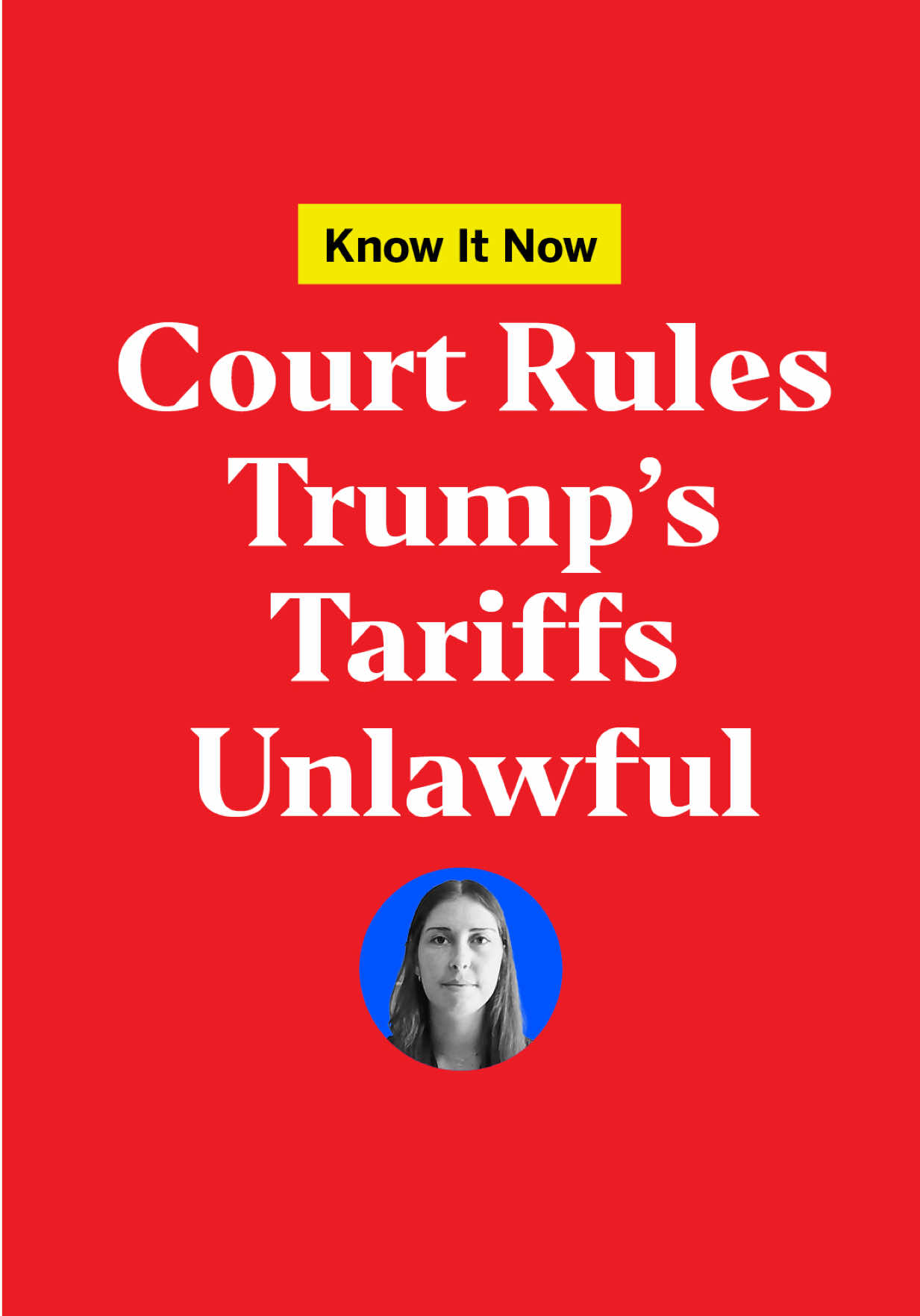 President Trump’s imposition of worldwide tariffs is unlawful. The Constitution gives Congress the power to set tariff rates, not the president. Click the link in our bio to learn more.